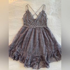 Free People Adela Slip Dress